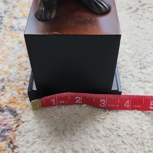 Bronze Monkey Bookends - Picture 7 of 9